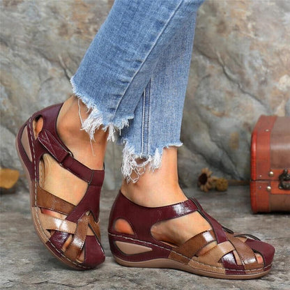 Marianne | Women’s Spring Colorblock Closed-Toe Sandals