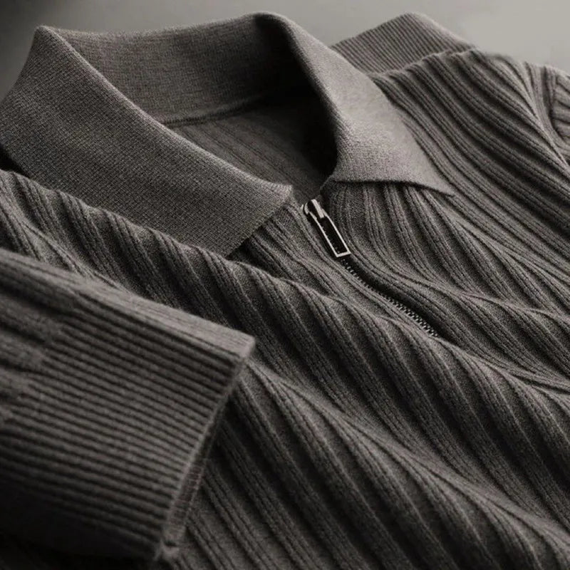 Langley | Men’s Button-Up Polo Sweater