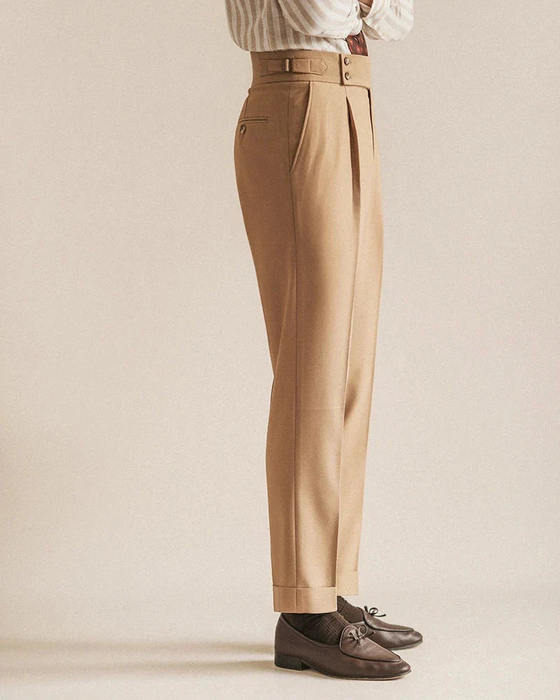 Maithan | Men’s Sorrento Tailored Wool Blend Trousers