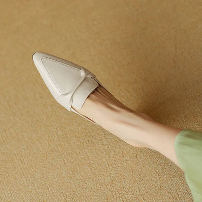 Ophelia | Women’s Bow Pointed-Toe Heels