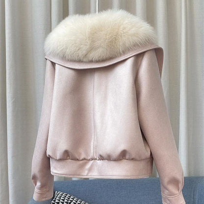Blaire | Women’s Collar Suede Jacket