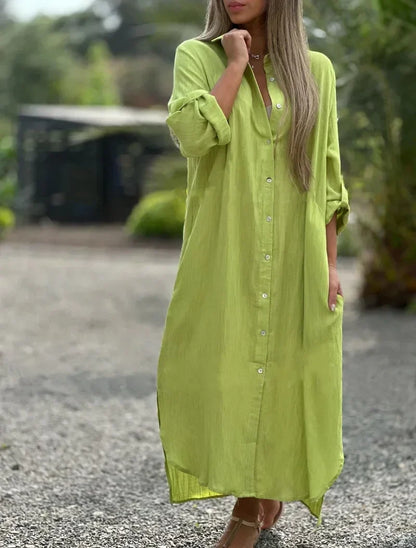 Tinsley | Women’s Maxi Shirt Dress