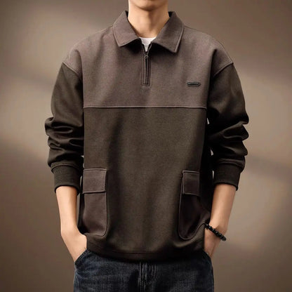 Deacon | Men’s Long-Sleeve Polo Sweater