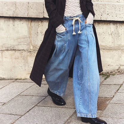 Elena | Women’s Comfort Fit Drawstring Denim Jeans