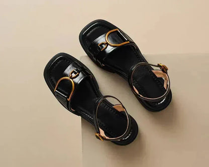 Zephyra | Women’s Buckled Flat Sandals