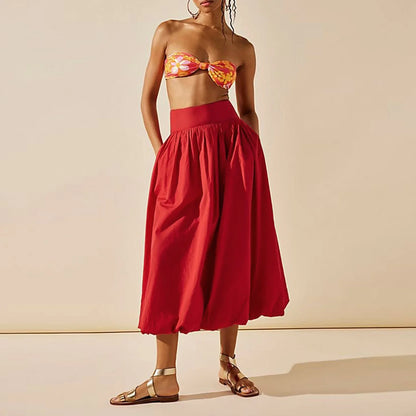 Heather | Women’s Modern Flare A-Line Skirt
