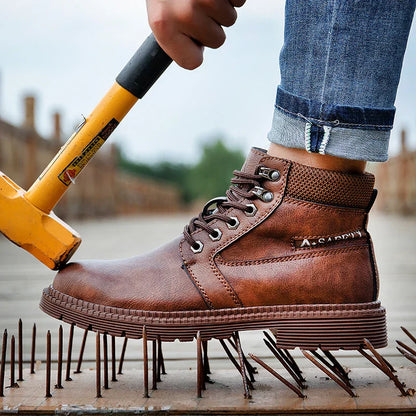 Derrick | Men’s Rugged Lace-Up Safety Work Boots