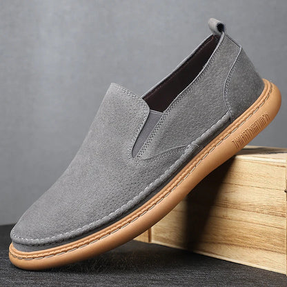Langley | Men’s Suede Slip-On Loafers