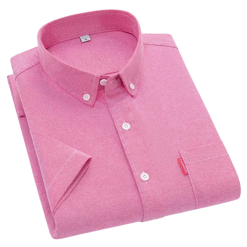 Ace | Men’s Lightweight Cotton Button Up Summer Shirt
