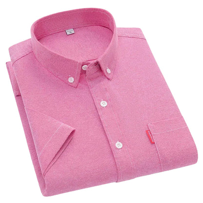 Ace | Men’s Lightweight Cotton Button Up Summer Shirt