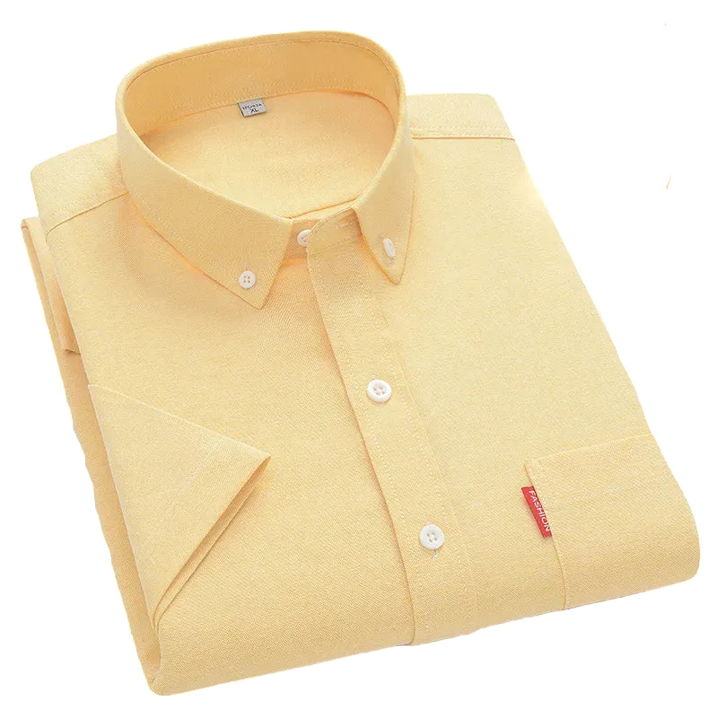 Ace | Men’s Lightweight Cotton Button Up Summer Shirt