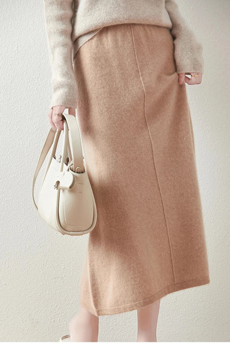 Charlotte | Women’s Executive Wool Pencil Skirt