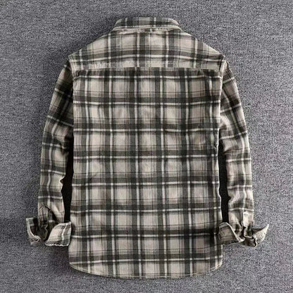 Merrick | Men’s Casual Plaid Flannel Shirt