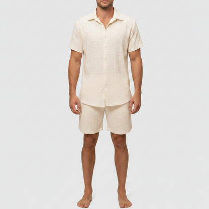 Hollis | Men’s Shirt and Shorts Set
