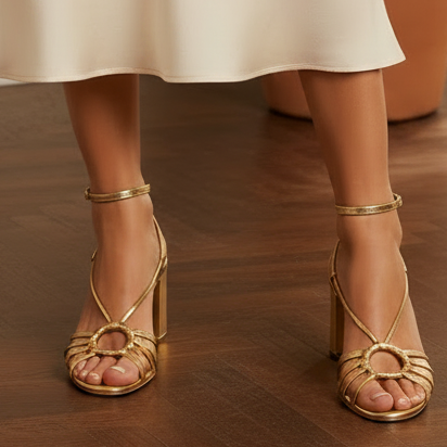 Zarelle | Women’s Knotted Strappy Heels
