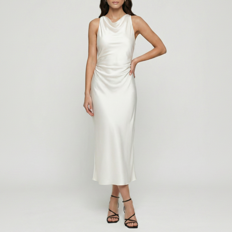 Emerson | Women’s Cut Cowl Midi Dress