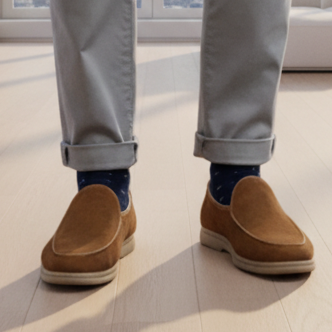 Everett | Men’s Suede Slip-On Loafers