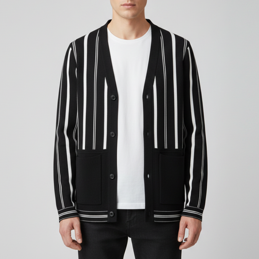 Winslow | Men’s Striped Knit Cardigan