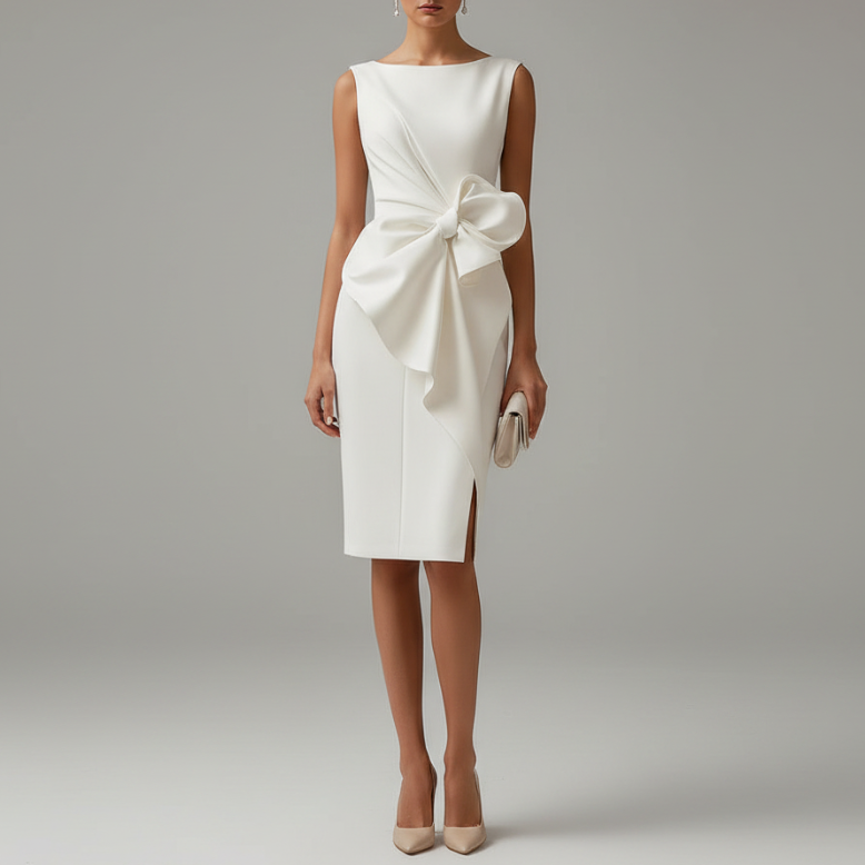 Vivienne | Women’s Bow-Detail Dress