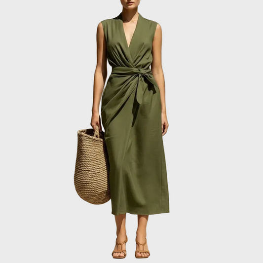 Brynn | Women’s Sleeveless Midi Dress