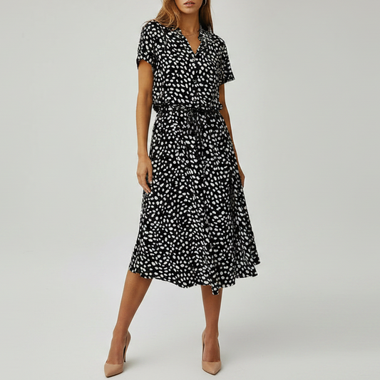 Loretta | Women’s  Midi Shirt Dress