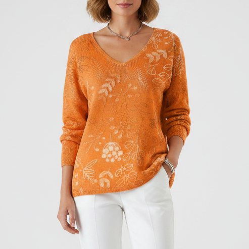 Marigold | Women’s Floral Sleeve Blouse