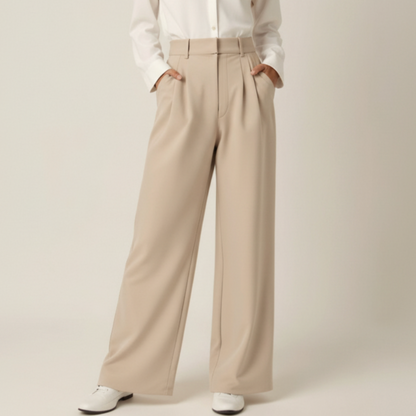 Greer | Women’s Spring High-Waist Wide-Leg Pants