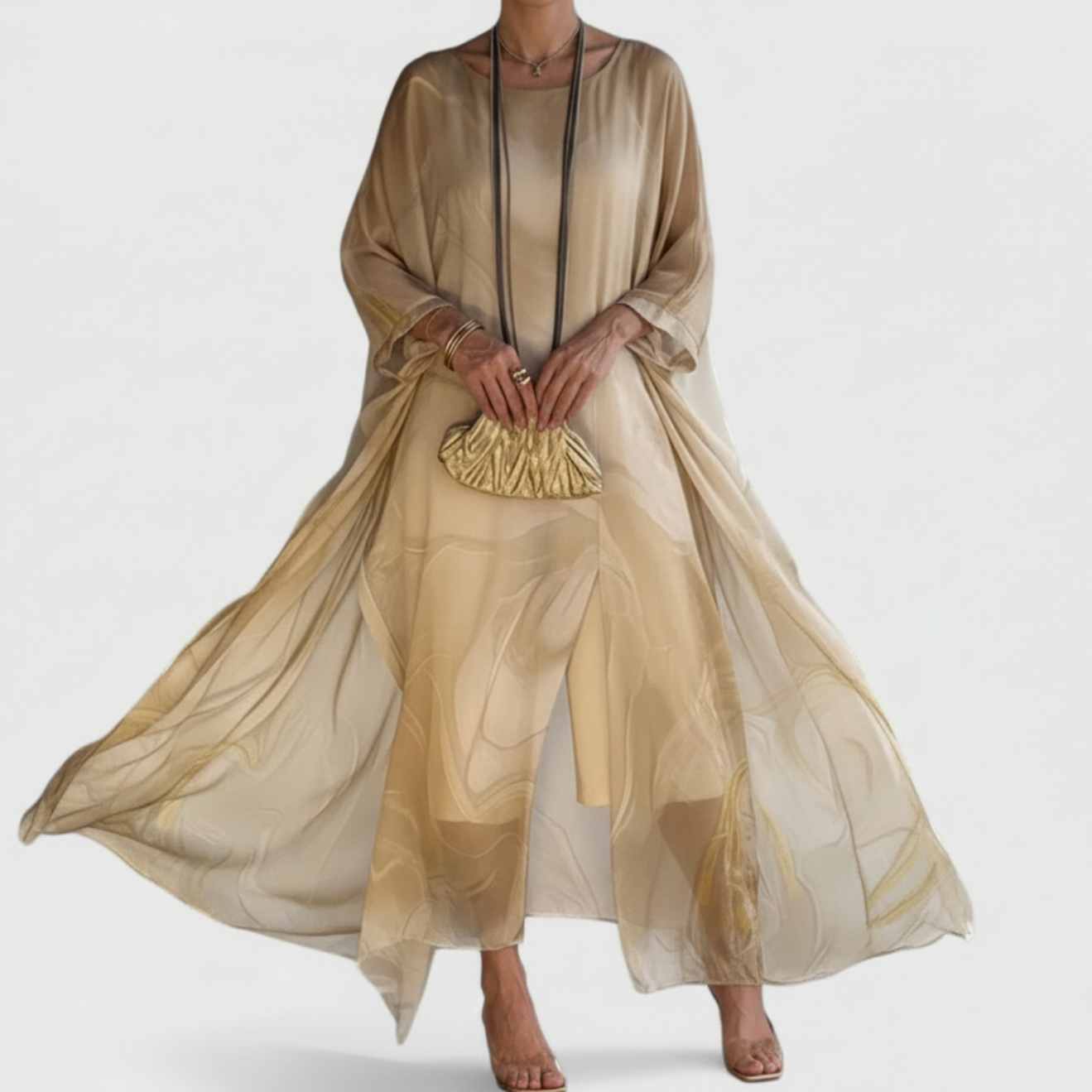 Demelza | Women’s Flowing Kaftan Maxi Dress