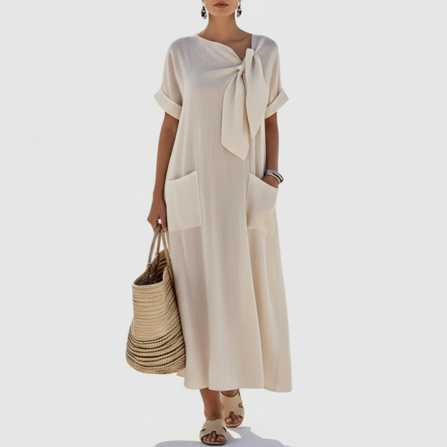 Audra | Women’s Elegant Relaxed Maxi Dress