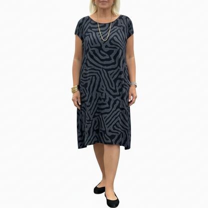 Bailey | Women’s Comfortable Printed Midi Dress