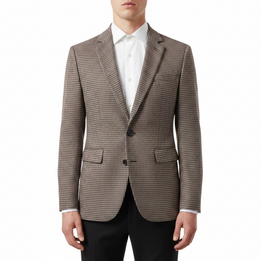 Griffin | Men’s Refined Check Tailored Blazer