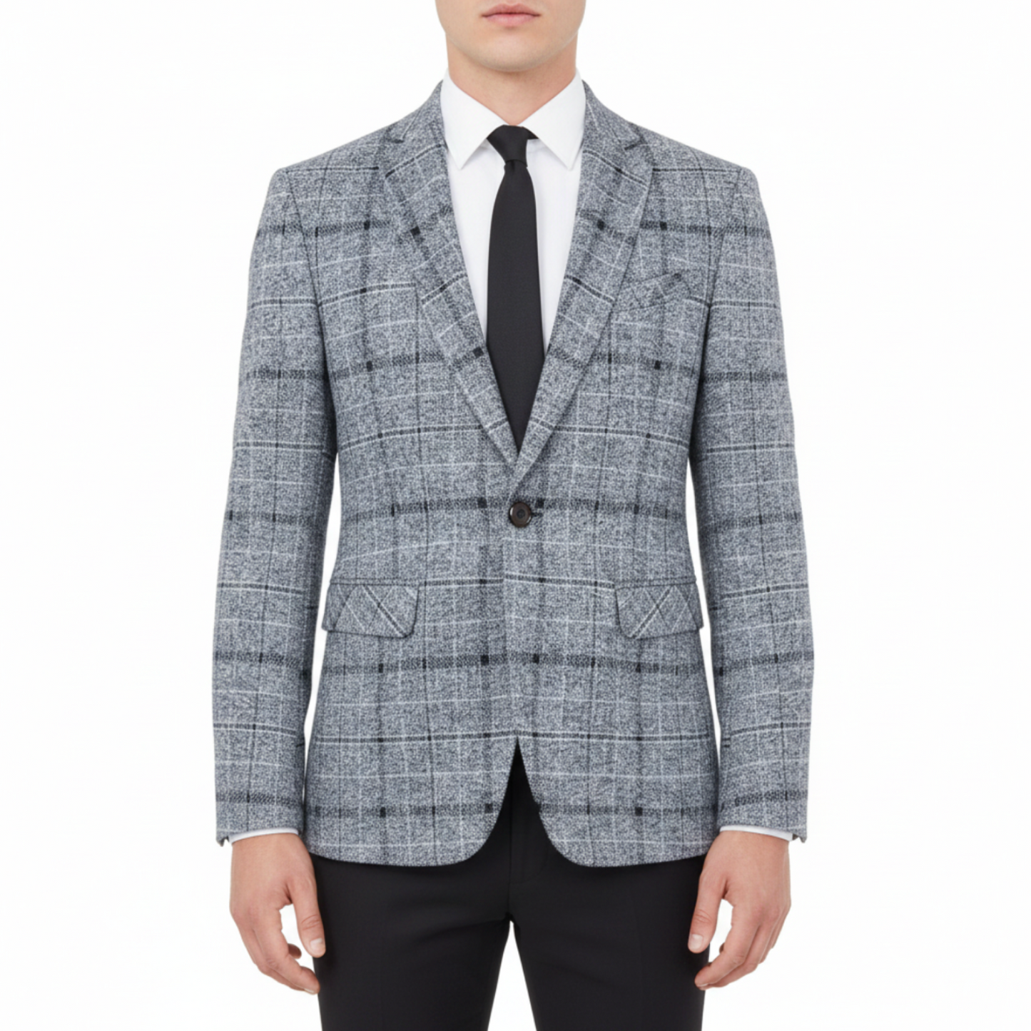Stellan | Men’s Premium Modern Check Tailored Jacket