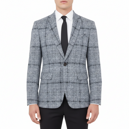 Stellan | Men’s Premium Modern Check Tailored Jacket