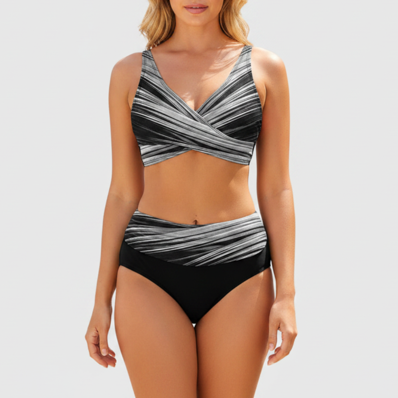 Azaria | Women’s High Waist Shaping Bikini Set