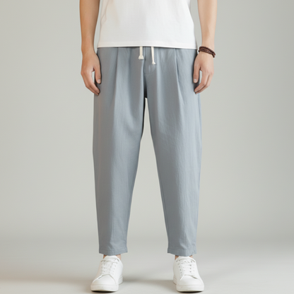 Raymark | Men’s Relaxed Fit Cotton Trousers