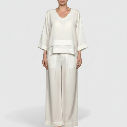 Caelira | Women’s Relaxed Linen Two Piece Set
