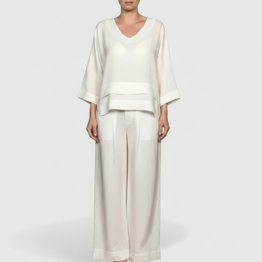 Caelira | Women’s Relaxed Linen Two Piece Set