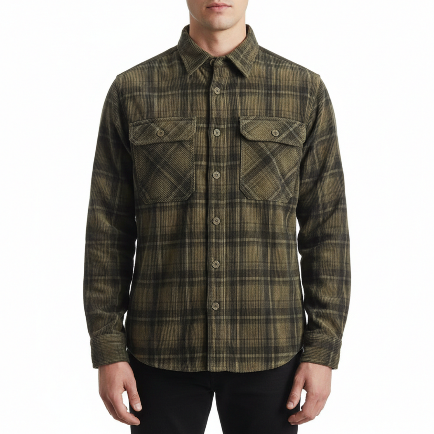 Merrick | Men’s Casual Plaid Flannel Shirt