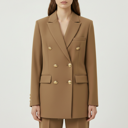 Virellia | Women’s Tailored Double Breasted Blazer Jacket