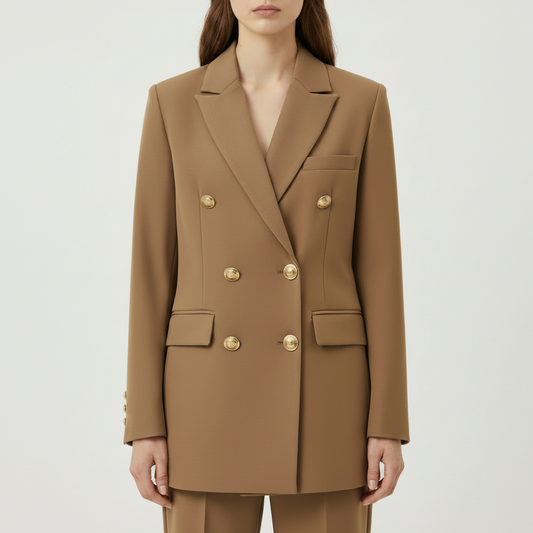 Virellia | Women’s Tailored Double Breasted Blazer Jacket