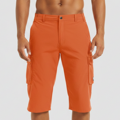 Patrick | Men’s Cargo Pocket Casual Knee Length Shorts