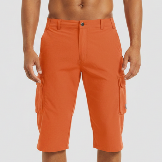 Patrick | Men’s Cargo Pocket Casual Knee Length Shorts