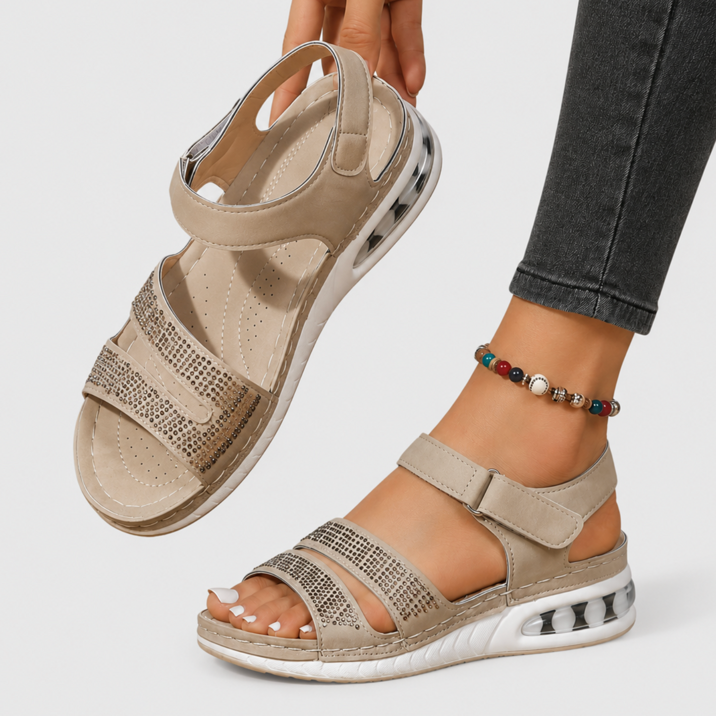 Ainsley | Women’s Roman Wedge Sandals