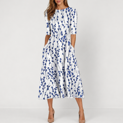 Cambria | Women’s Floral Midi Dress