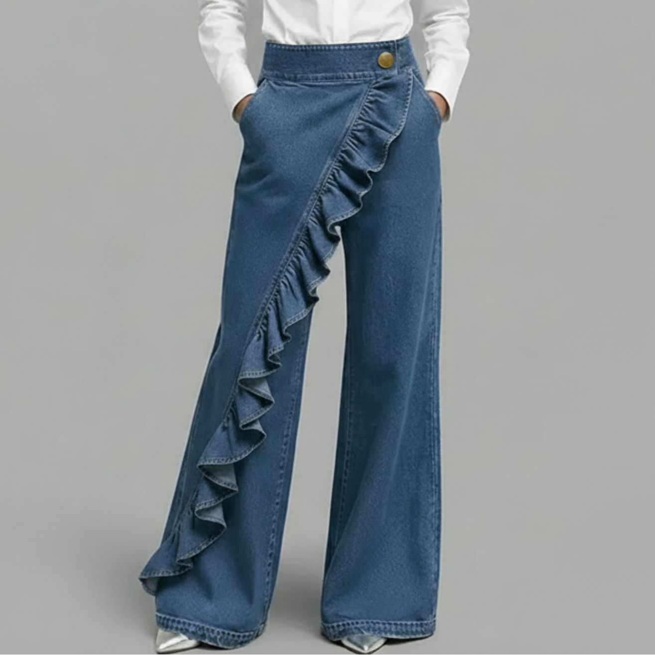 Thalia | Women’s Wide Leg Jeans