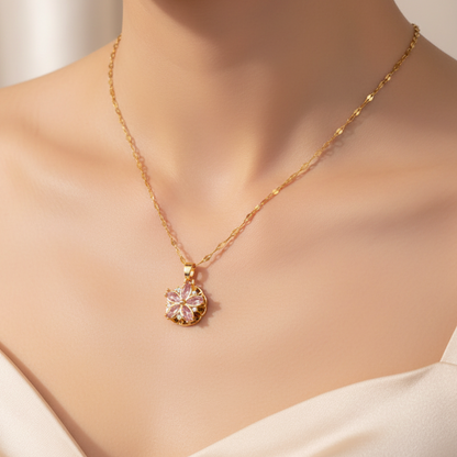 Elarion | Women’s Crystal Chain Necklace