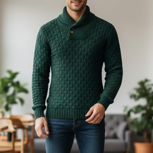 Fletcher | Men’s High-Neck Sweater