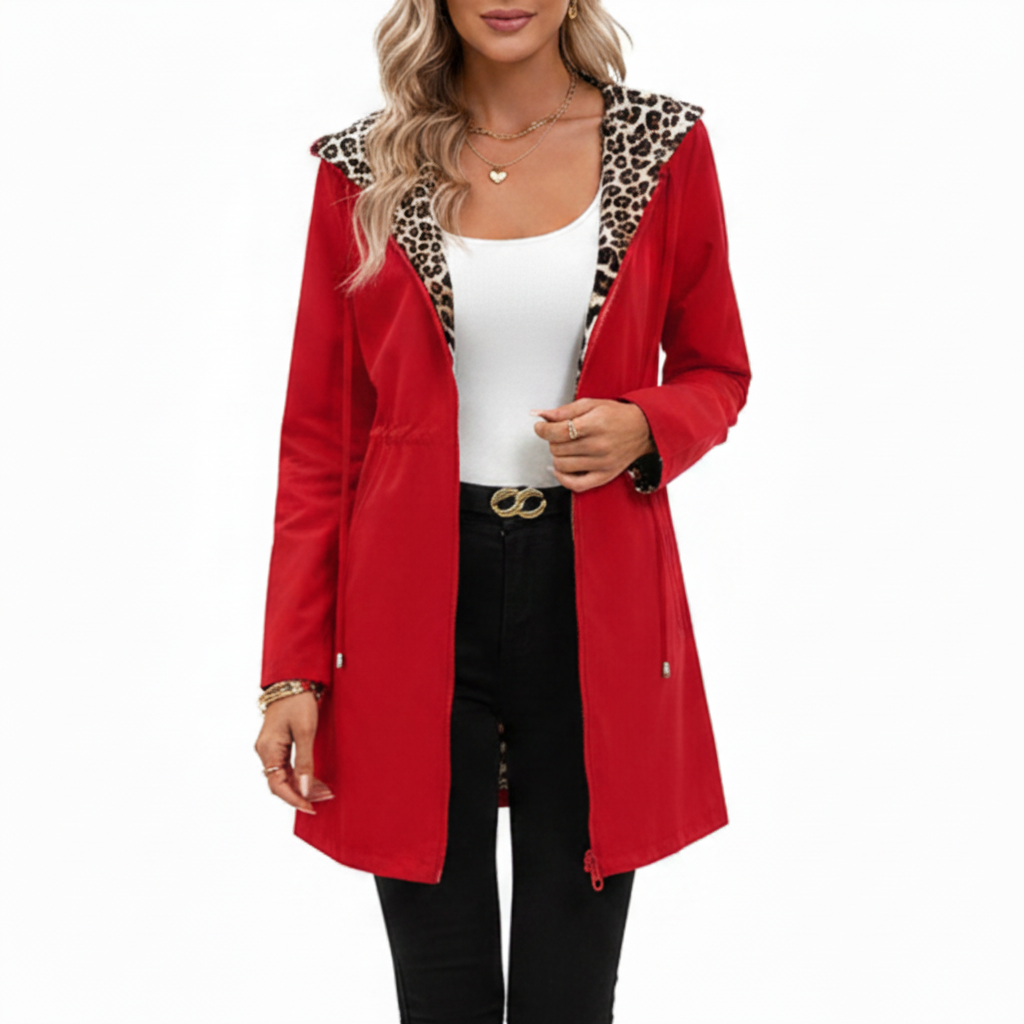 Makenna | Women’s Leopard-Lined Coat