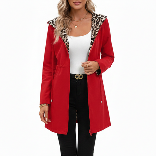 Makenna | Women’s Leopard-Lined Coat