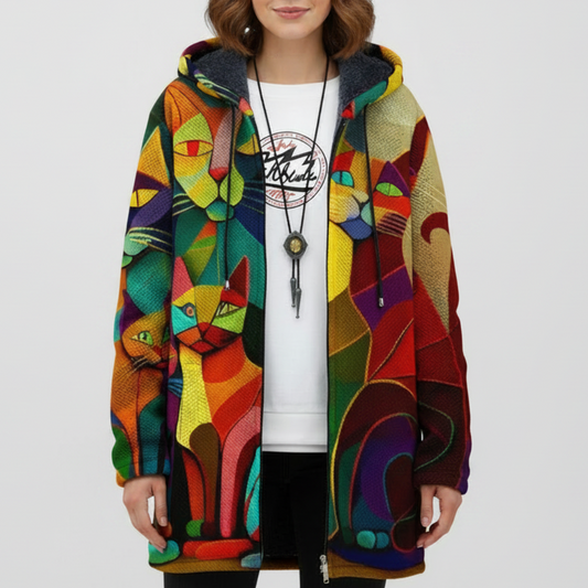 Teagan | Women’s Artistic Print Jacket